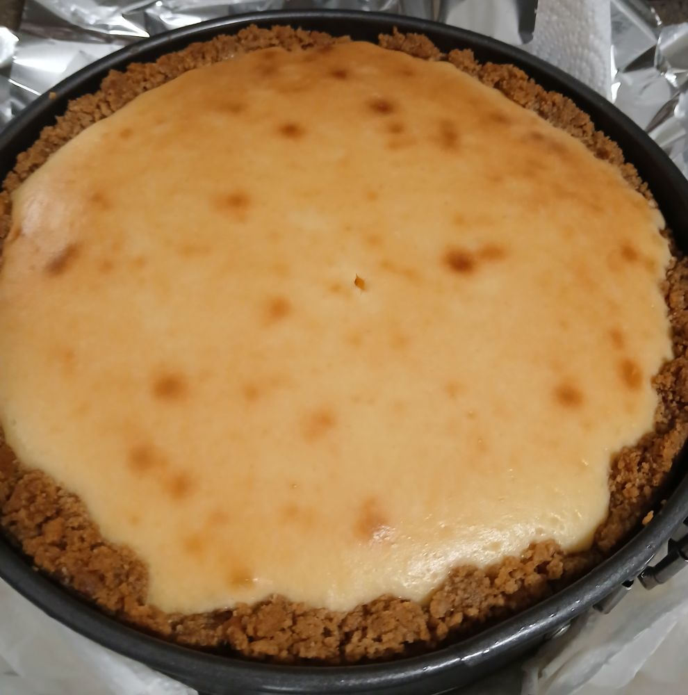 Cheesecake success.