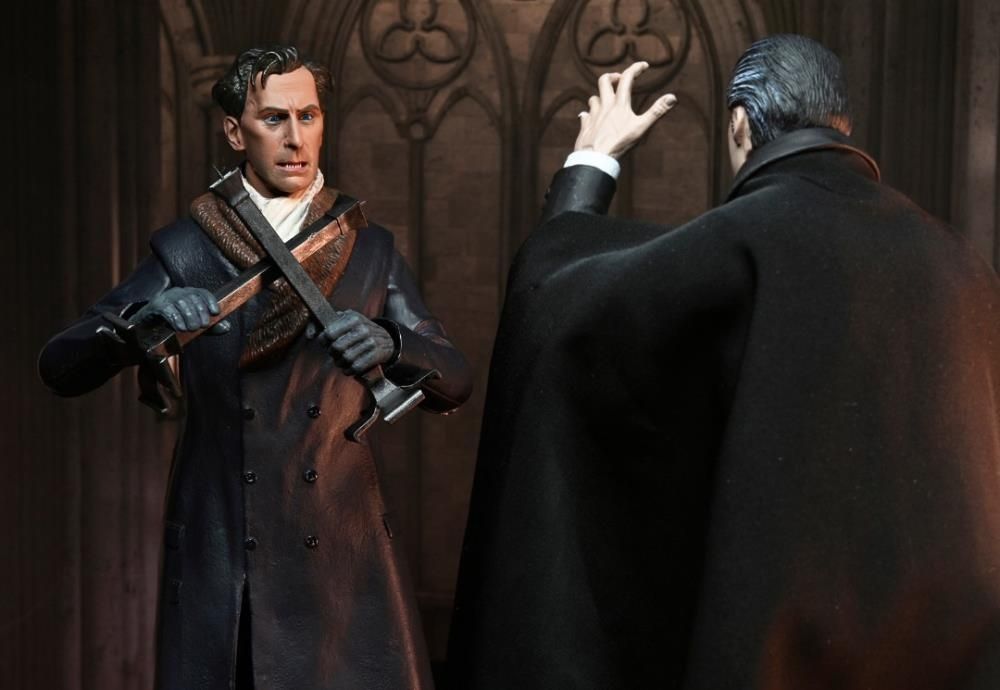 NECA's Hammer Horror of Dracula Van Helsing figure.