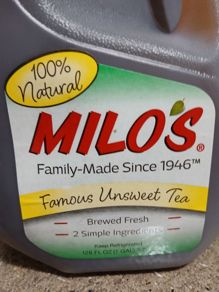 Redundant tea.  Tea is regularly "unsweet".