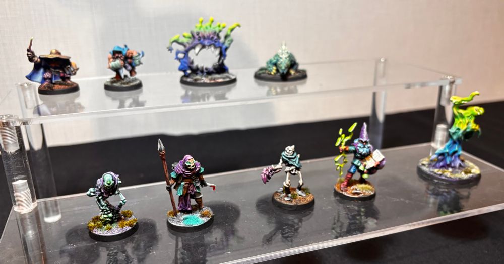 All of the models from the VIP speed paint event.
