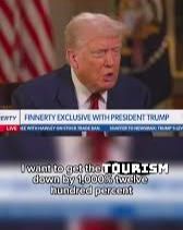 Trump with the caption 