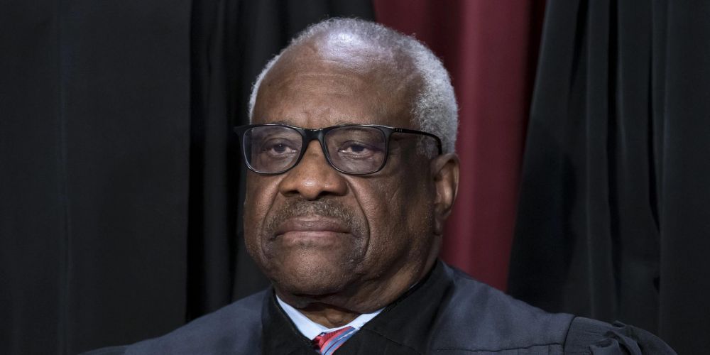 Supreme Court Justice Clarence Thomas agrees to free his Nigerian slaves after negative publicity threatens to undermine Project 2025.