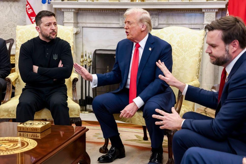 Volodymyr Zelensky, President of Ukraine, sent the White House a bill for $735 after having to babysit Trump, Vance, and Rubio.