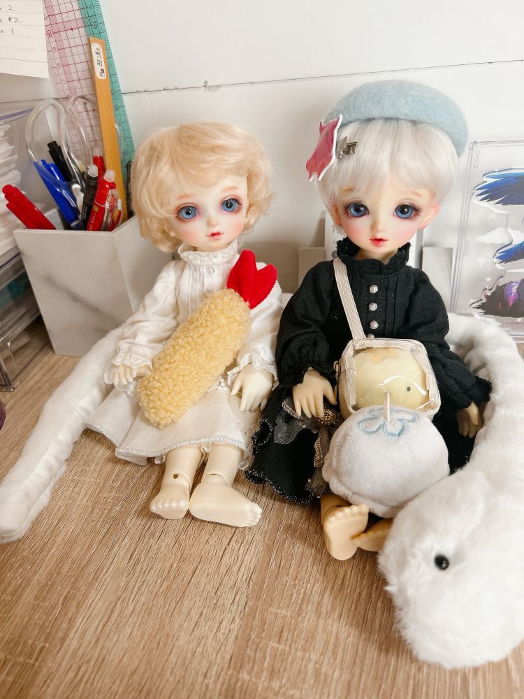 左 幼SD_ネオン 右 幼SD_青い鳥
メイク まほろばメイク