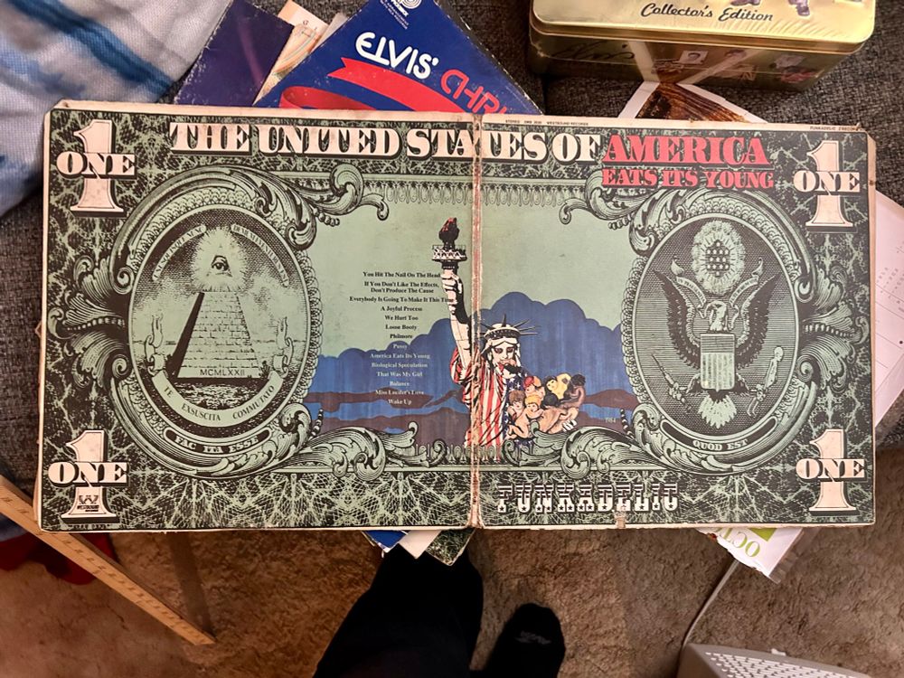 Funkadelic Album The United States of America Eats its young (cover) 