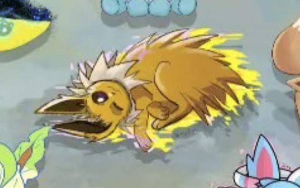 Screenshot of Jolteon found in the collab. 