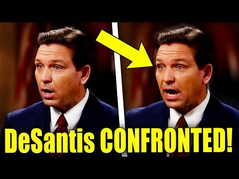 WATCH: DeSantis VISIBLY PANICS Over FRAUD SCANDAL!