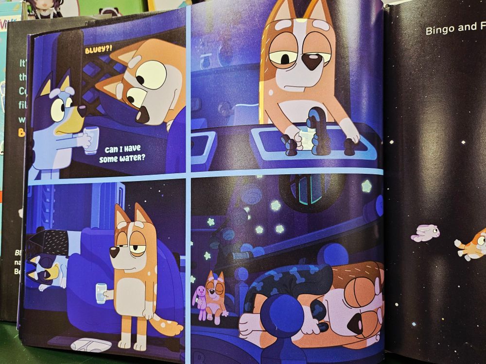 Bluey book comic