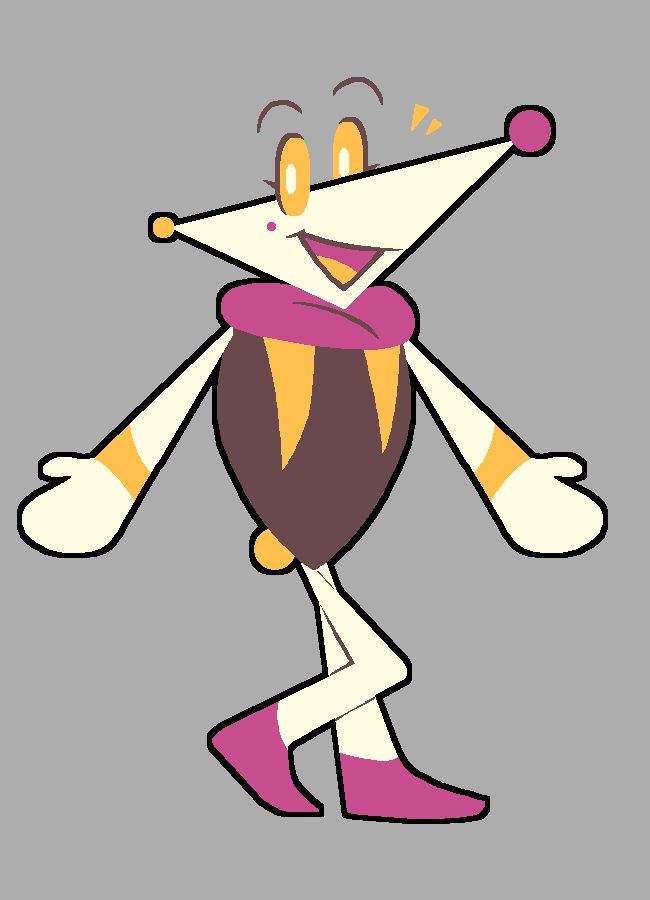bearofsquares character Pierrot!