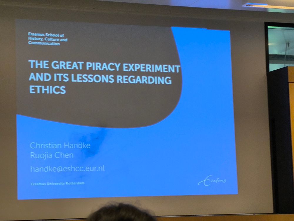 The great piracy experiment