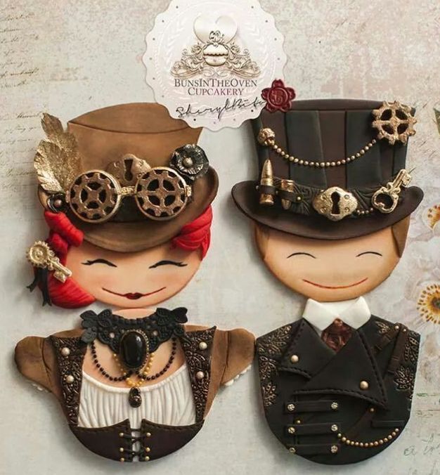 Fashionable Steampunk Timekeepers Gingerbread Cookies Resembling The Timeless Fate Series Books by iLana Markarov.
Waistcoats, Jackets, coats, gears, top hats, keys, locks, happy
#books #booksky #fantasybooksky #cookies #steampunk #book #gingerbread #gingerbreadcookies #winterholidays #winter #holidays #event #party #baking #bakery #cooking