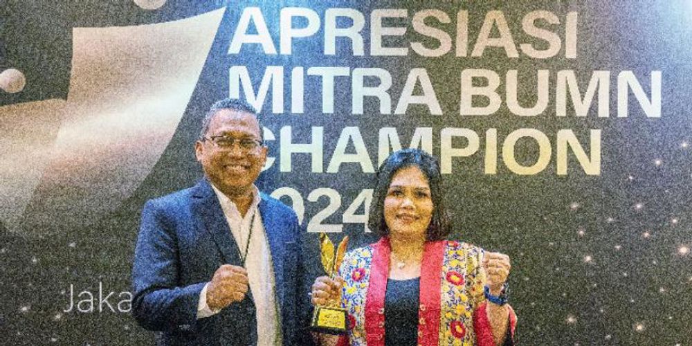 Agen Hebat Pegadaian Medan Raih Terbaik Pertama di Mitra BUMN Champion 2024