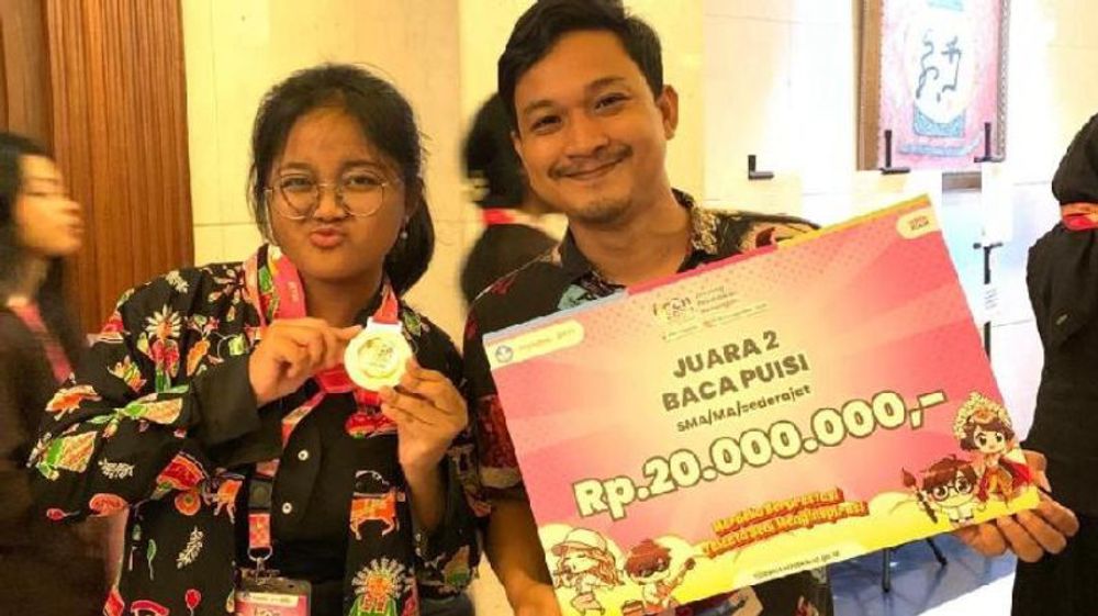 Jakarta Juara Umum FLS2N 2024, Siswi SMAN 8 Bikin Kejutan di Literasi Puisi 