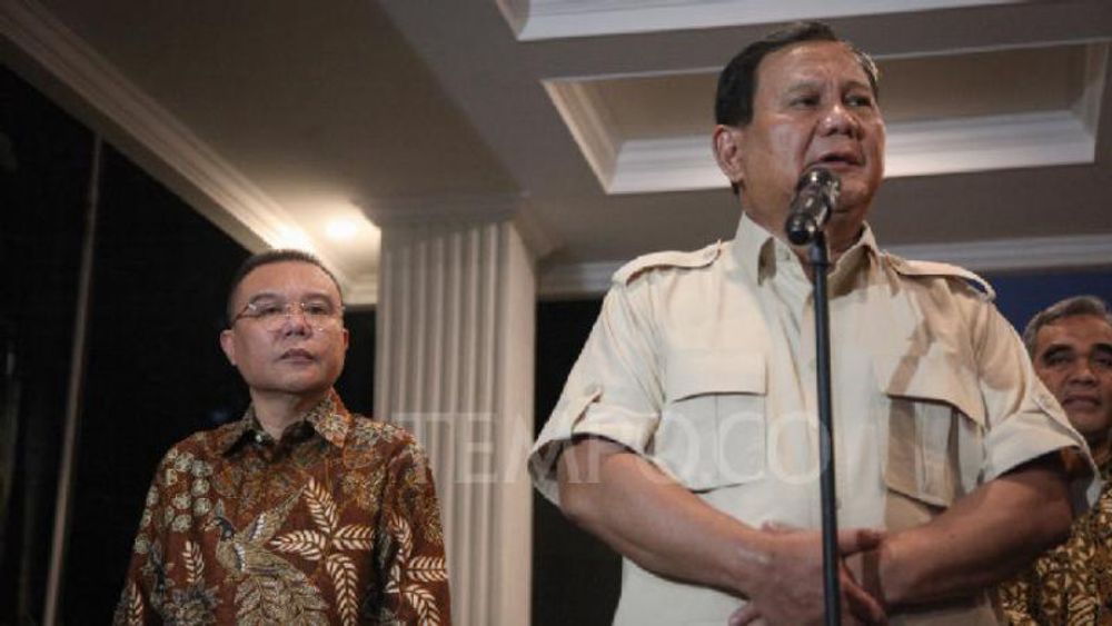 Prabowo Sebut Presiden Jokowi Ikut Bantu dalam Proses Transisi Pemerintahan 