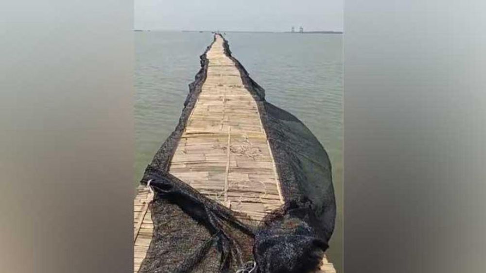 Tonggak Jadi Tanggul Laut di Pesisir Tangerang dan Sedimen Tak Bisa untuk Uruk Pantai di Top 3 Tekno