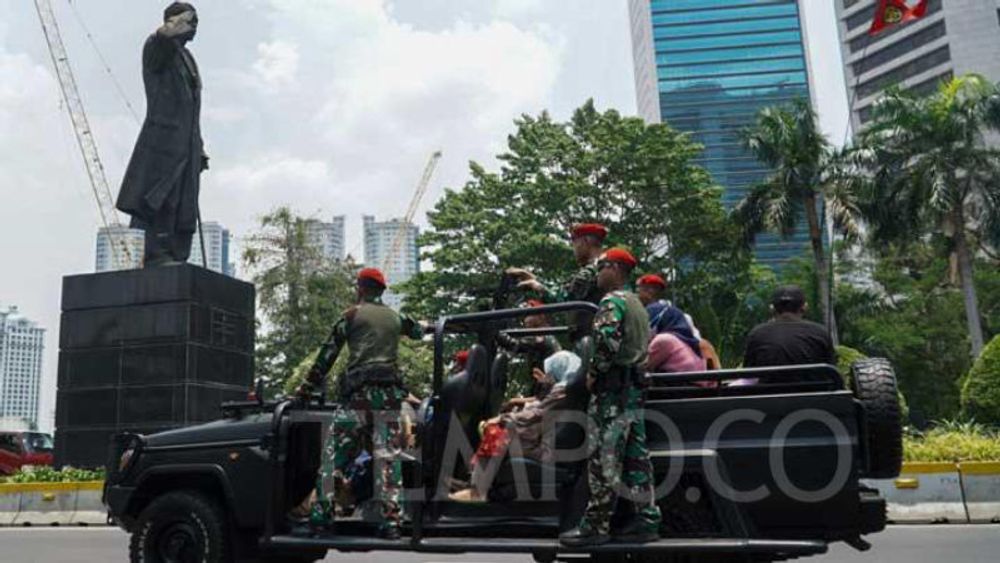 HUT TNI Dimeriahkan 1.000 Alutsista sampai Raffi Ahmad dan Slank, Kantor di Sudirman-Thamrin Diimbau WFH