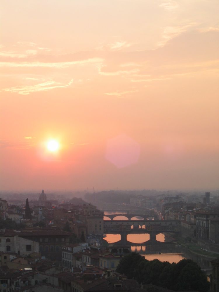 Florence sunset