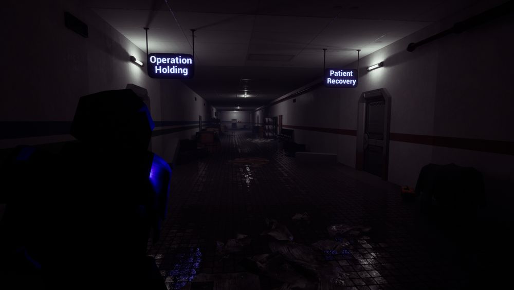 Crisis of DreamCell's Hospital Wing level at a much later near finished stage in development.