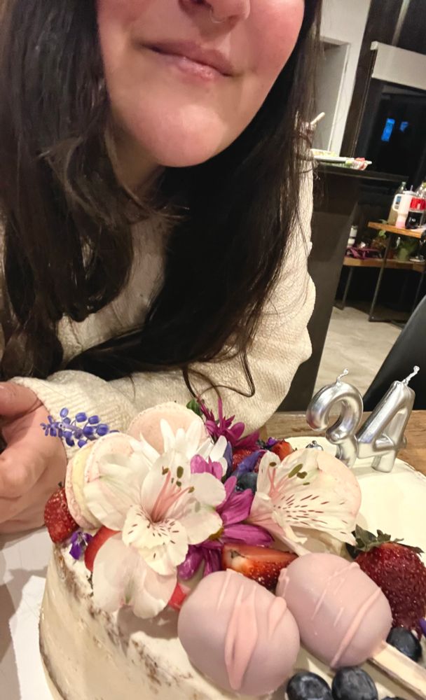 picture of me with a birthday cake