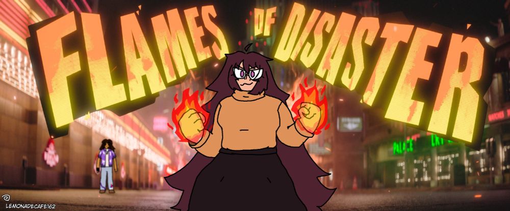The Flame of Disaster with Knuckles being replaced by Kirby and I'm replacing Wade Whipple