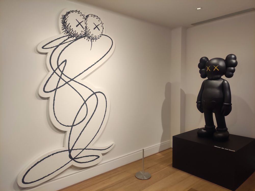 KAWS exhibition at MOCO Museum in Amsterdam 