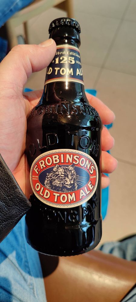 A bottle of Old Tom ale