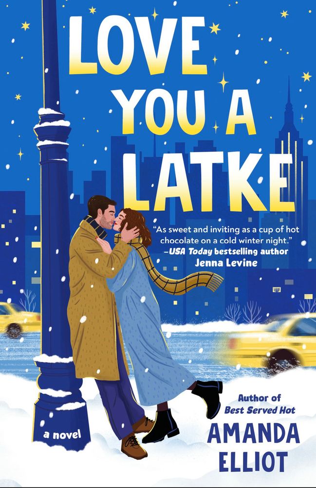 Book cover for Love You a Latke by Amanda Elliott