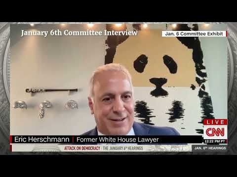 Former WH counsel Eric Herschmann slams Jeff Clark's election fraud plan