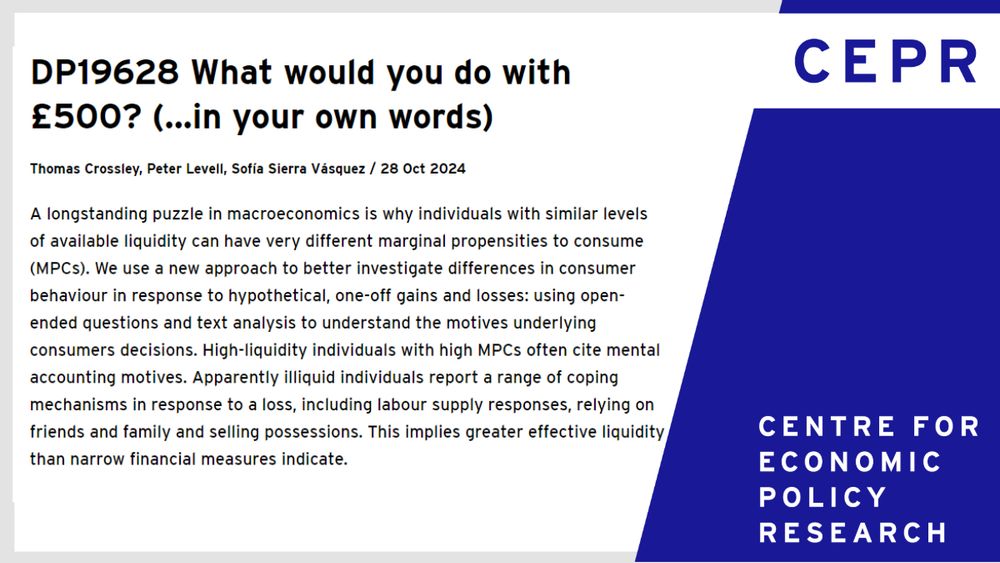 A longstanding puzzle in macroeconomics is why individuals with similar levels of available liquidity can have very different marginal propensities to consume (MPCs). We use a new approach to better investigate differences in consumer behaviour in response to hypothetical, one-off gains and losses: using open-ended questions and text analysis to understand the motives underlying consumers decisions. High-liquidity individuals with high MPCs often cite mental accounting motives. Apparently illiquid individuals report a range of coping mechanisms in response to a loss, including labour supply responses, relying on friends and family and selling possessions. This implies greater effective liquidity than narrow financial measures indicate.