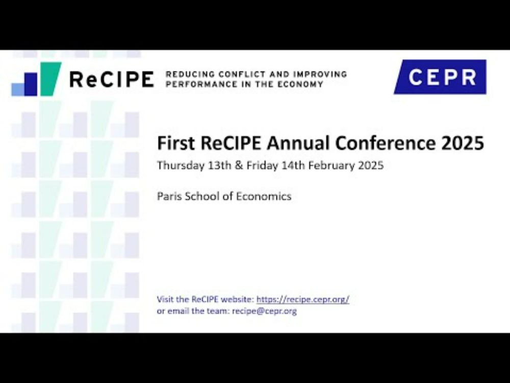 First ReCIPE Annual Conference 2025 - Day 2: Friday 14 February 2025