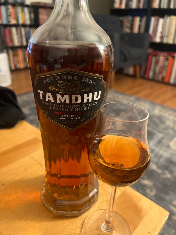 Glass of scotch