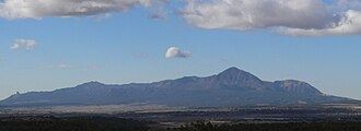 An image of Ute Mountain in Colorado.
