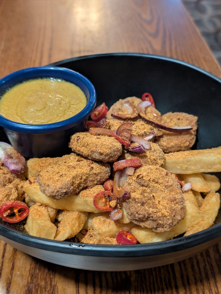 Wetherspoon Quorn Spice Bag. 