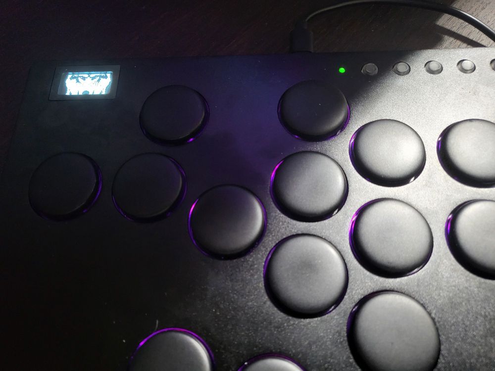 A haute42 controller with something curious on it's screen