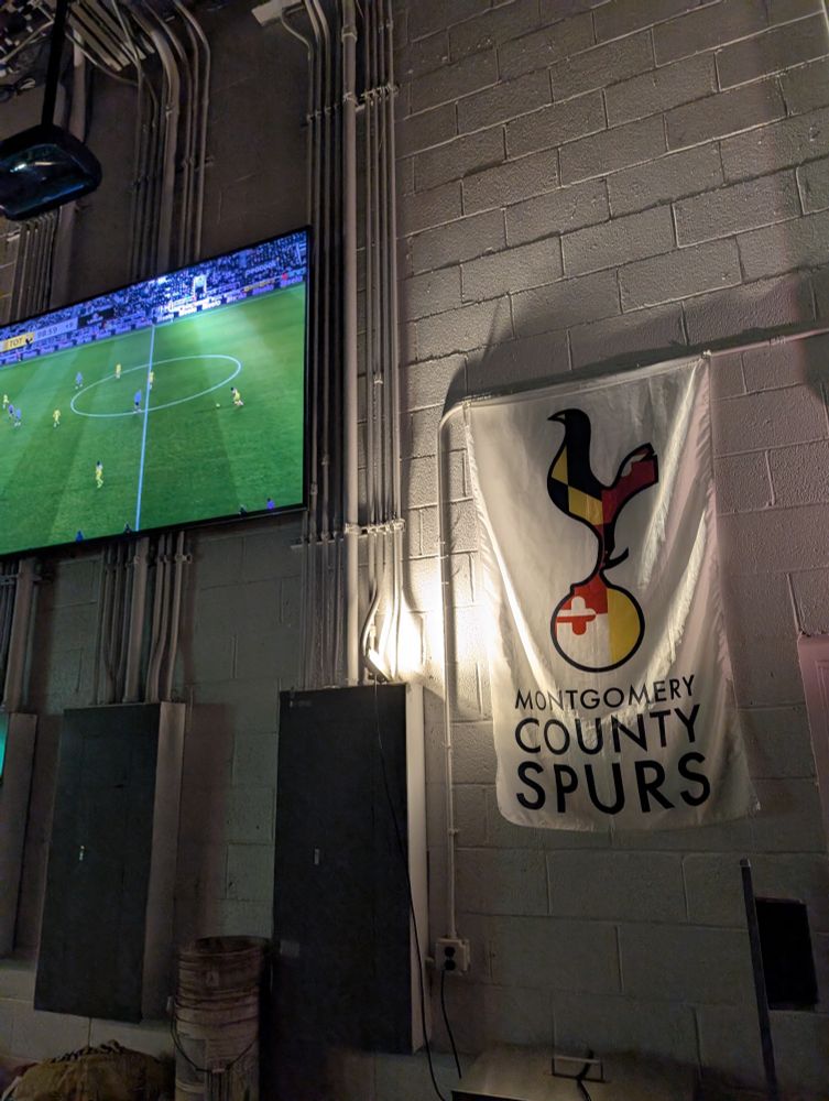 Saints Brewing Co with the Spurs game on