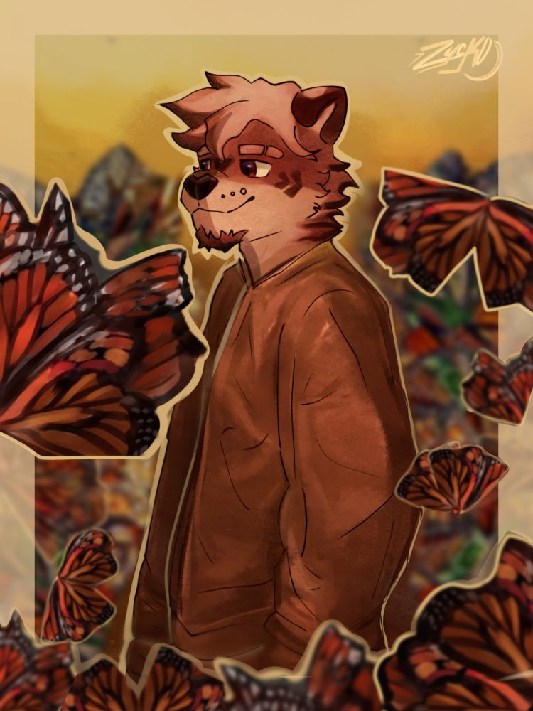 Butterflies scare me 