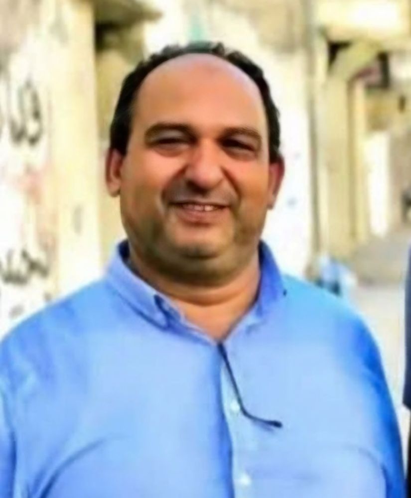 A picture of Dr. Saeed Nabhan, a general surgery specialist at Al-Shifa Hospital
