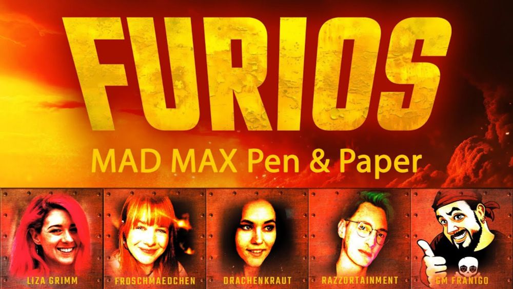 Furios! 🎲 Mad Max Pen & Paper