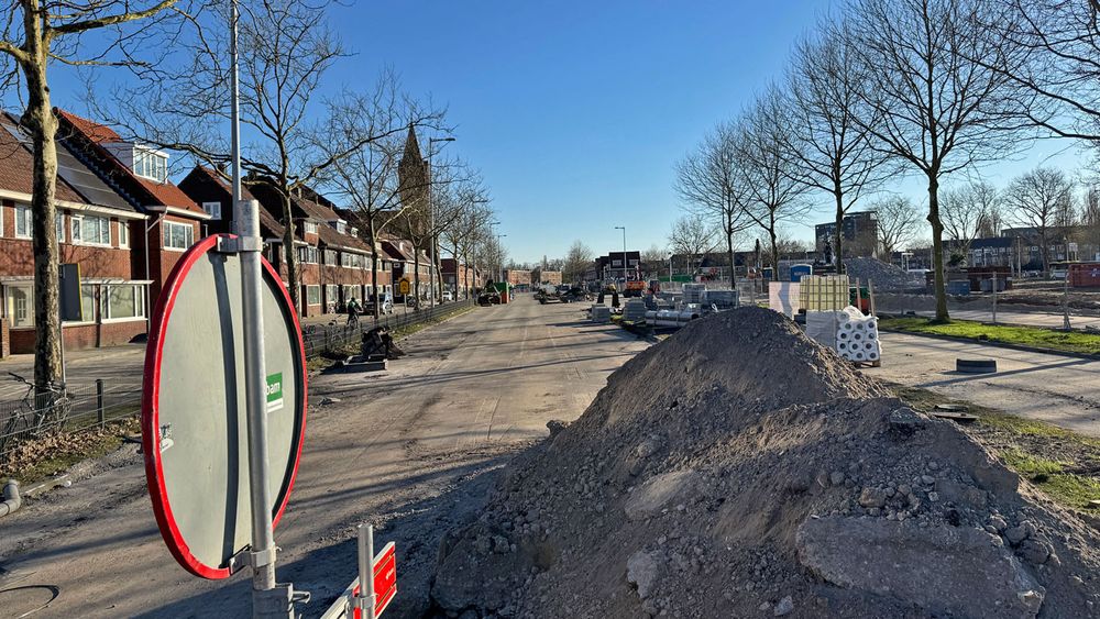 Thomas a Kempisweg, 2025. Shortly after this stretch of Utrecht's Ring Road was closed. 