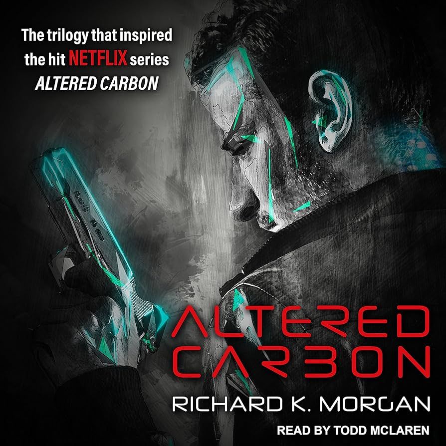Cover of the audiobook for Altered Carbon