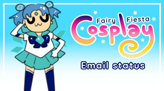 All info emails have been sent!
Please check your inboxes if you applied! (spam folder too) 
If you didn’t receive one please contact us.

Cirno is cosplaying Sailor Moon