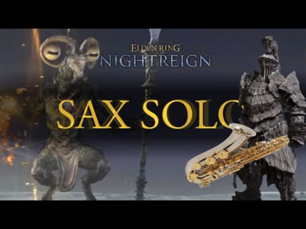 I Played A Sax Solo to Defeat Equilibrious Beast, LIBRA | Sax-Controlled Elden Ring Nightreign