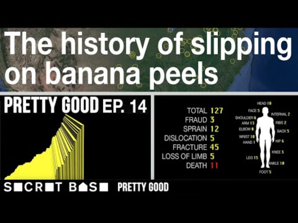 The history of slipping on banana peels | Pretty Good, episode 14