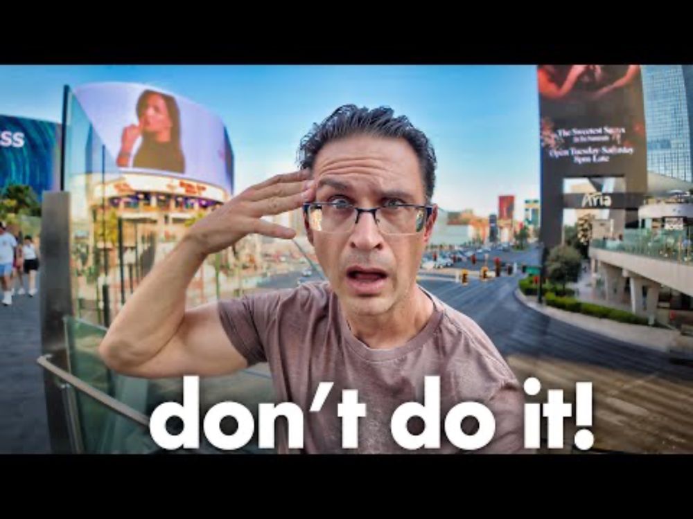 Only a MORON would visit Vegas right now...
