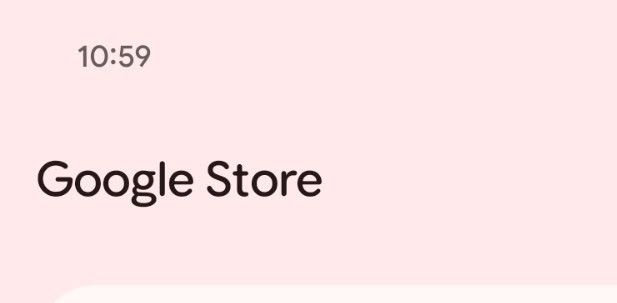 A "Google Store" text written in a font resembling the original Google logo, but with double-storey g instead