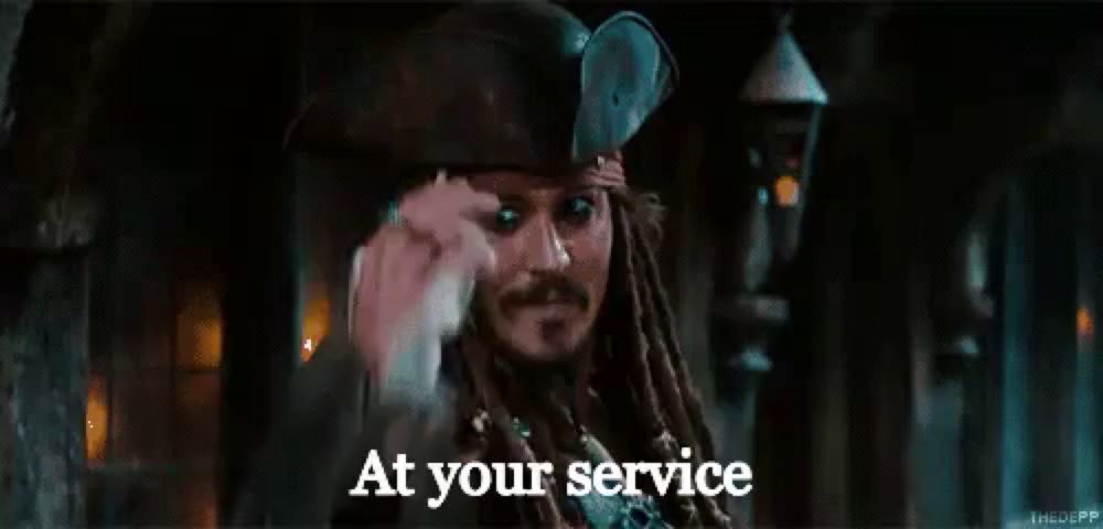 At Your Service GIF