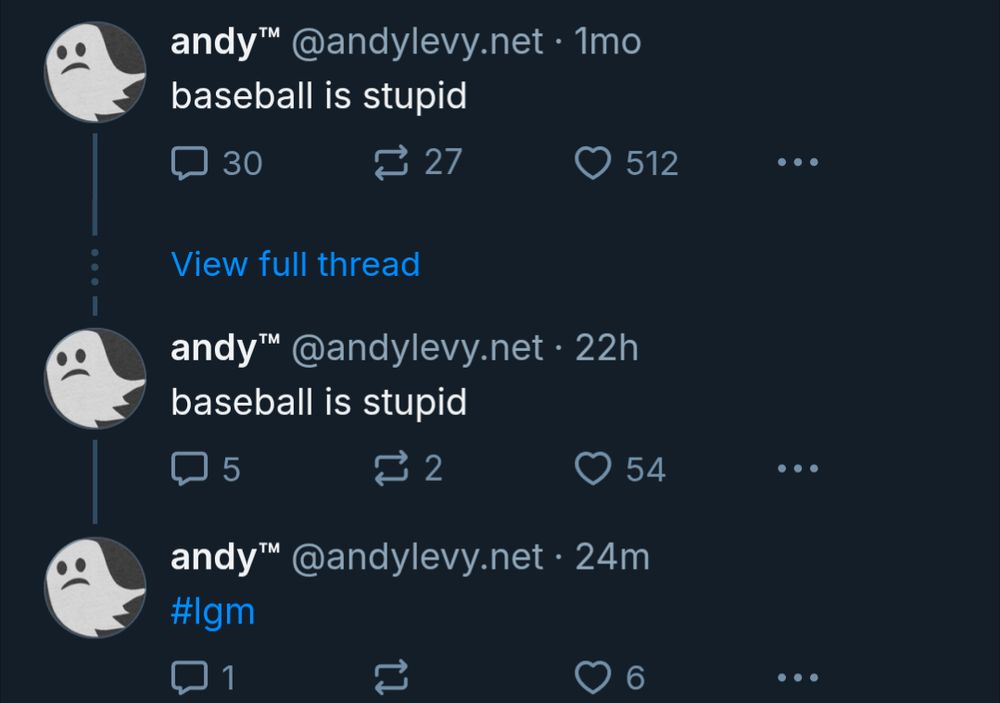 Baseball, in essence, is stupid. 