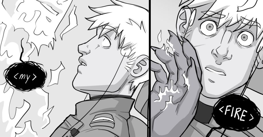 Ethan's pairing reveals a demon come through the Void who calls him his fire...