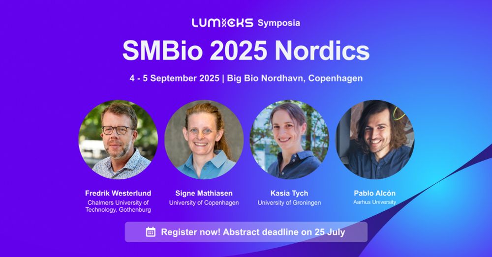 LUMICKS Symposium: SMBio 2025 Nordics. 4-5 September, 2025. Location: Big Bio Nordhavn, Copenhagen. Highlighted speakers: Fredrik Westerlund, Chalmers University of Technology Gothenburg - Signe Mathiasen, University of Copenhagen - Kasia Tych, University of Groningen - Pablo Alcon, Aarhus University. Register now! Abstract deadline on 25 July.