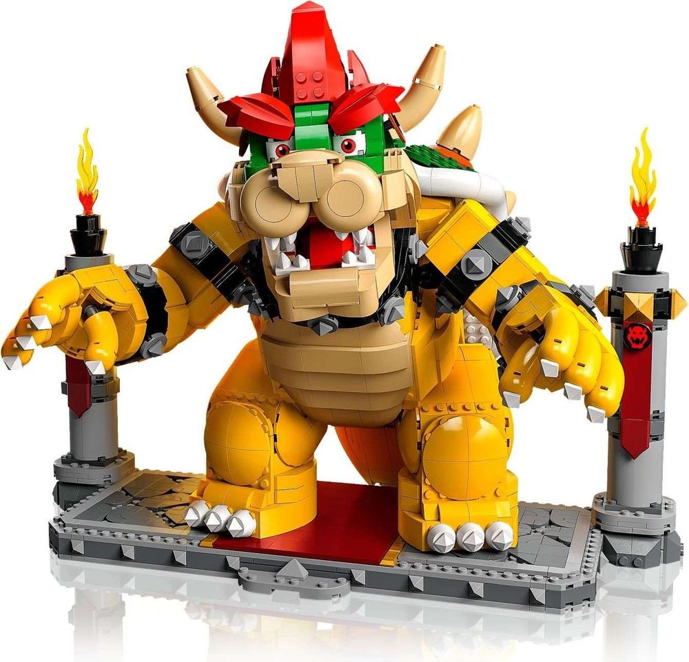 LEGO Bowser from Super Mario Bros